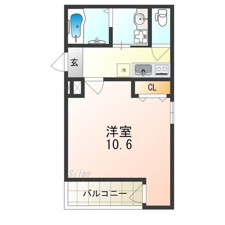 フジパレス城東諏訪ノースⅠ番館の物件間取画像